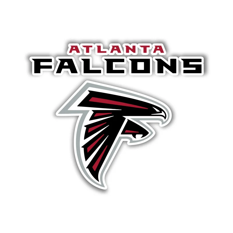 Atlanta Falcons - Bird with name - Iron On DTF Transfer - Custom Size
