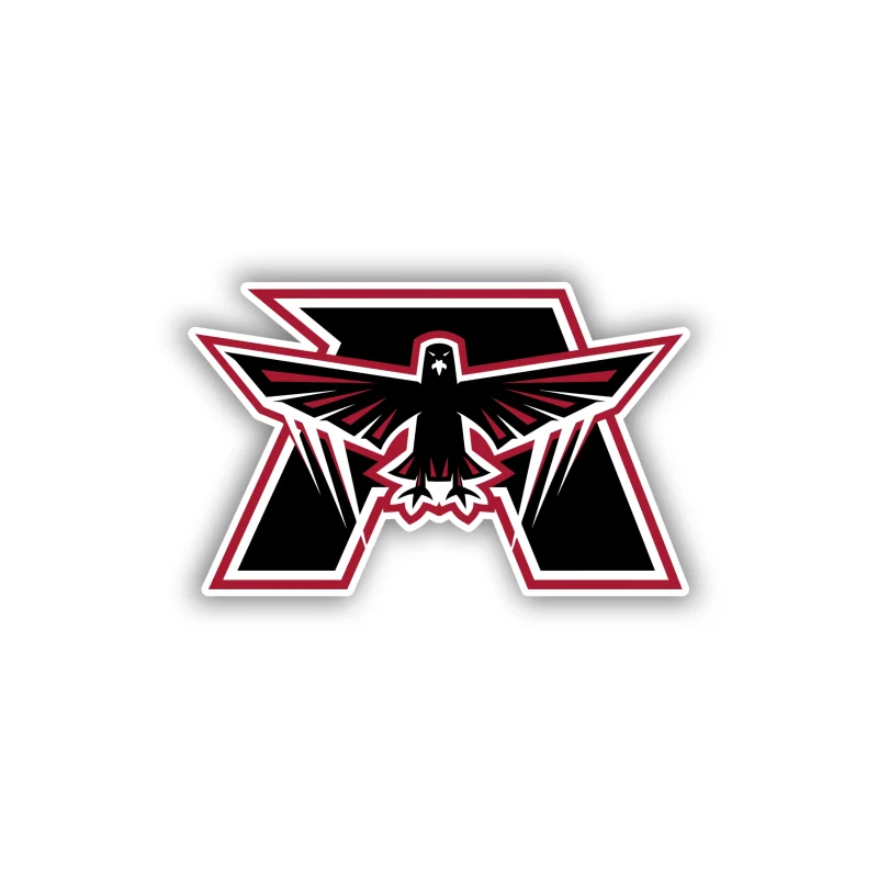 Atlanta Falcons - Falcon - Full Color Vinyl Sticker - Custom Size