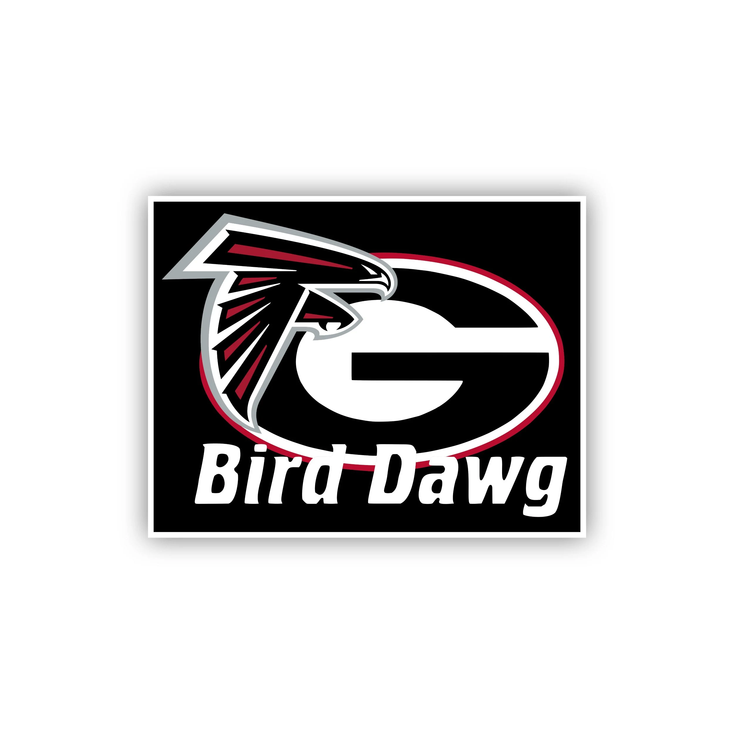 Atlanta Falcons - Georgia Bulldogs -Bird Dawg - Temporary Tattoo