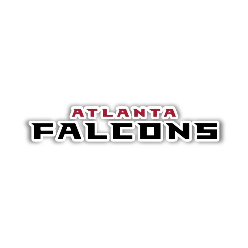 Atlanta Falcons - Words - Temporary Tattoo