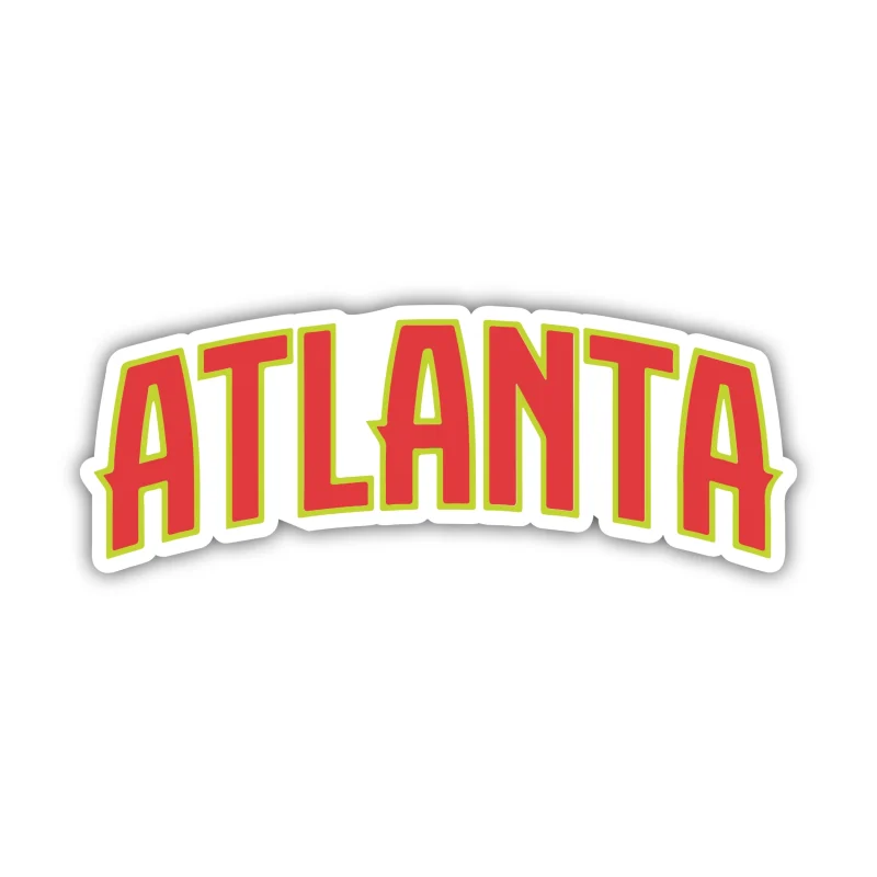 Atlanta Hawks - Atlanta - Iron On DTF Transfer - Custom Size