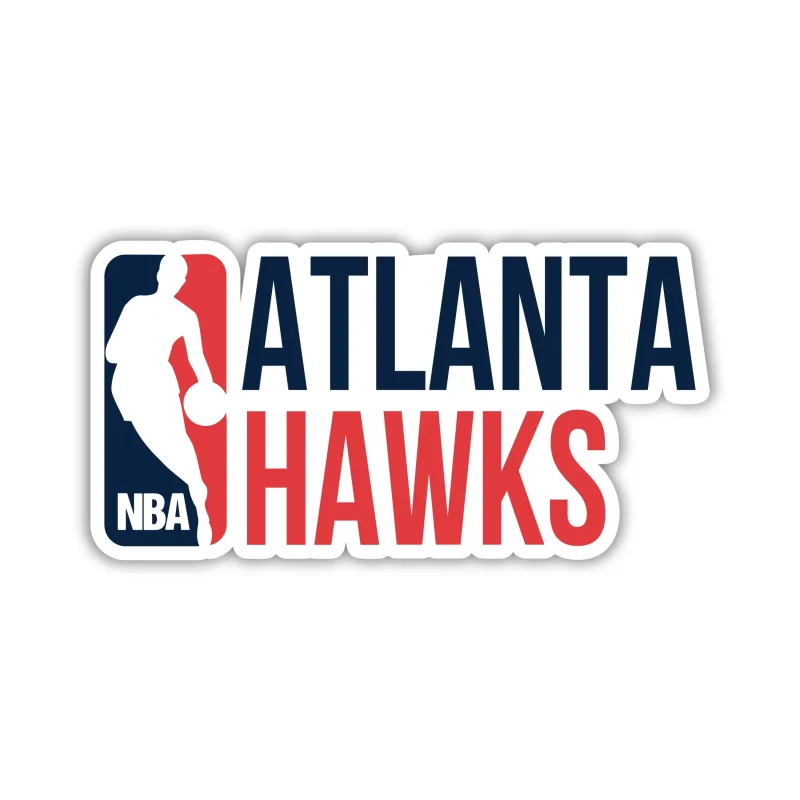 Atlanta Hawks - NBA With Name - Iron On DTF Transfer - Custom Size