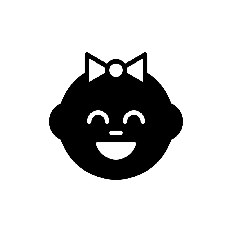 Baby - Vinyl Decal - Custom Size