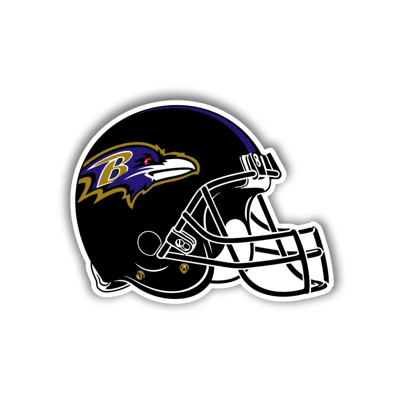 Baltimore Ravens - Helmet - Temporary Tattoo