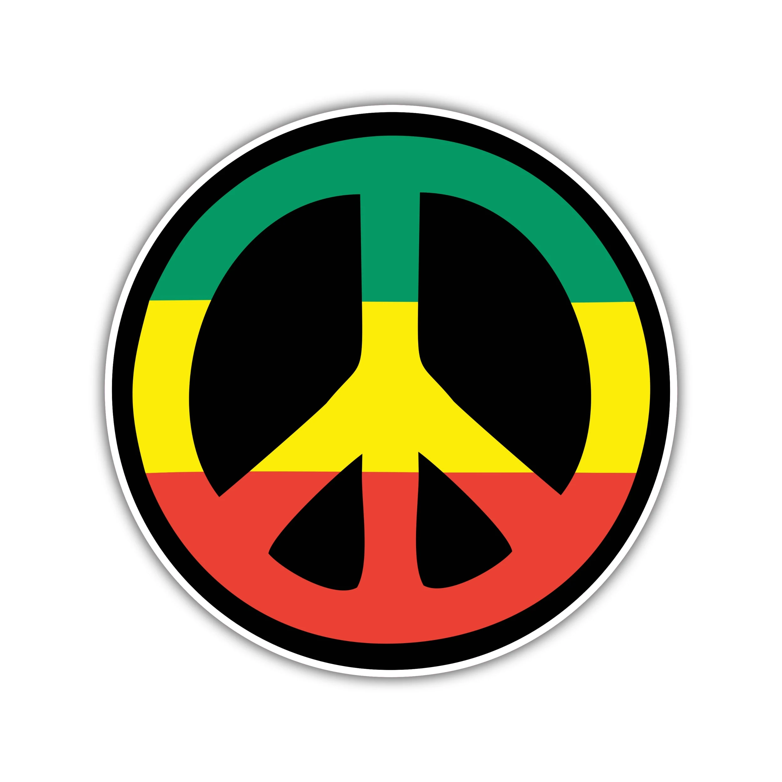 Bob Marley Full Color Vinyl Decal - Custom Size