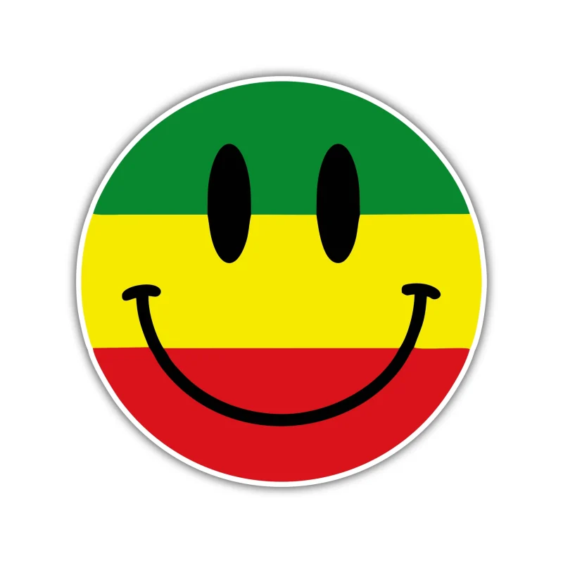 Bob Marley Full Color Vinyl Decal - Custom Size