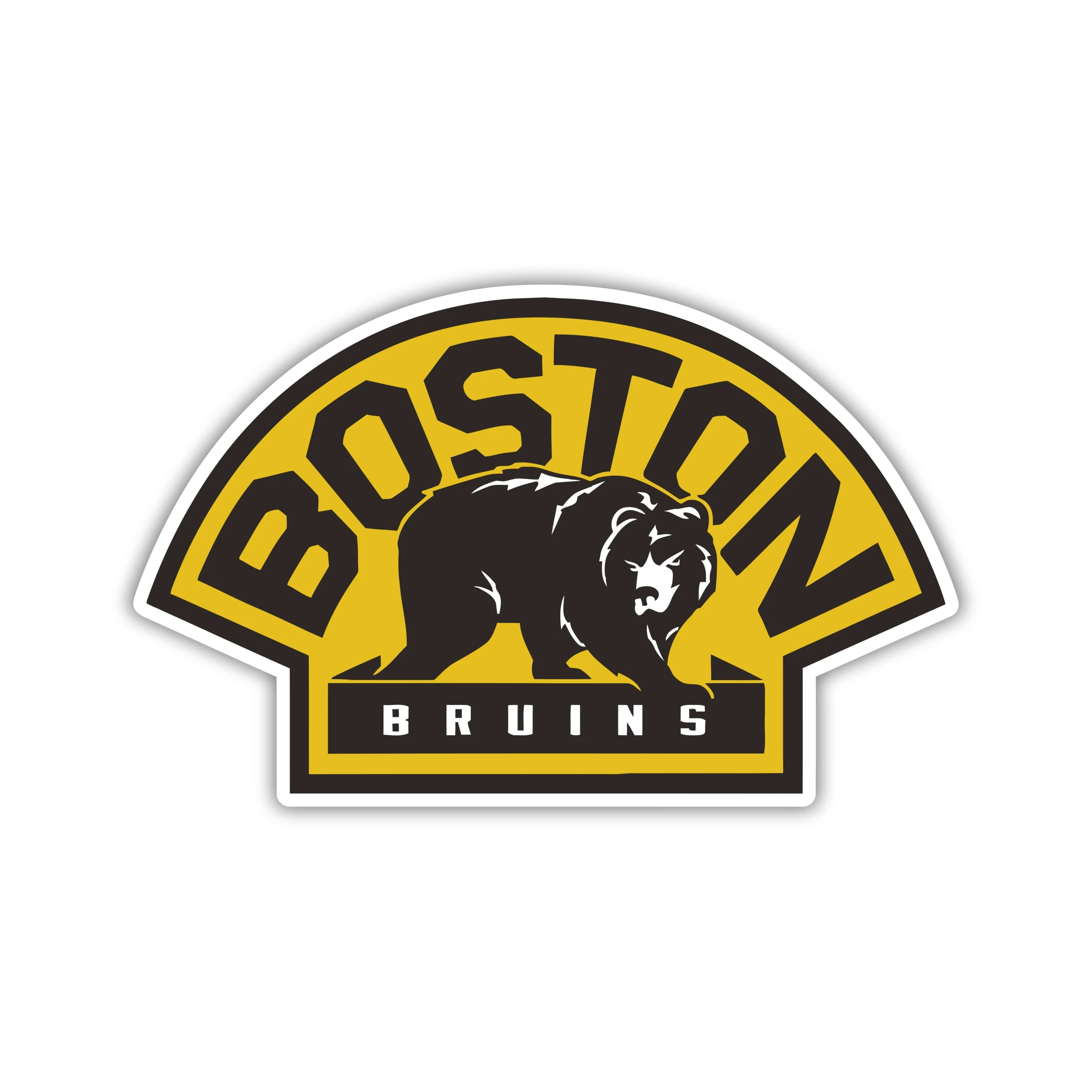 Boston Bruins - Bear - Iron On DTF Transfer - Custom Size