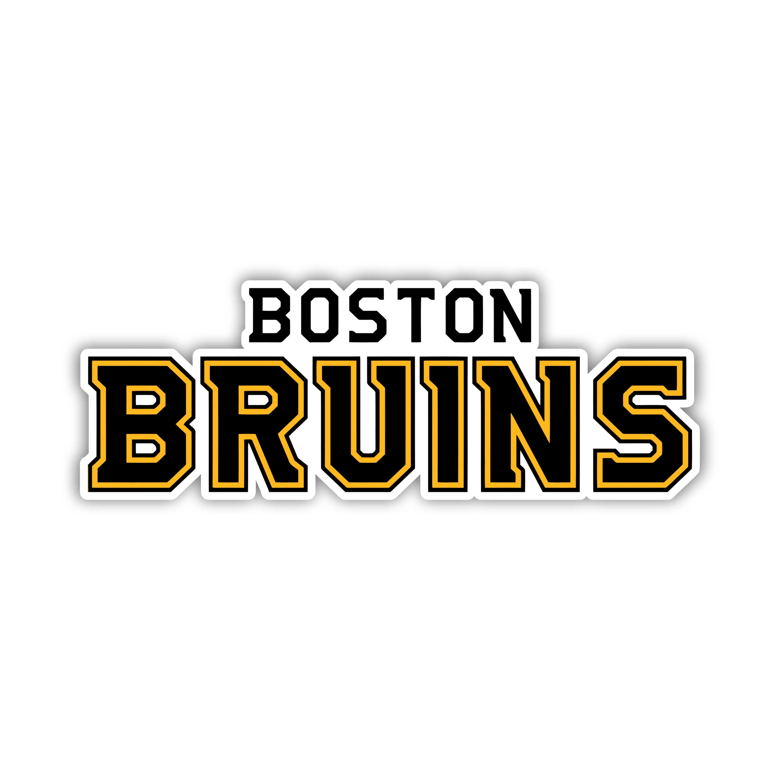 Boston Bruins - Name - Iron On DTF Transfer - Custom Size