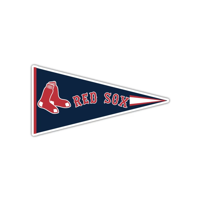 Boston Red Sox - Pennant - Iron On DTF Transfer - Custom Size