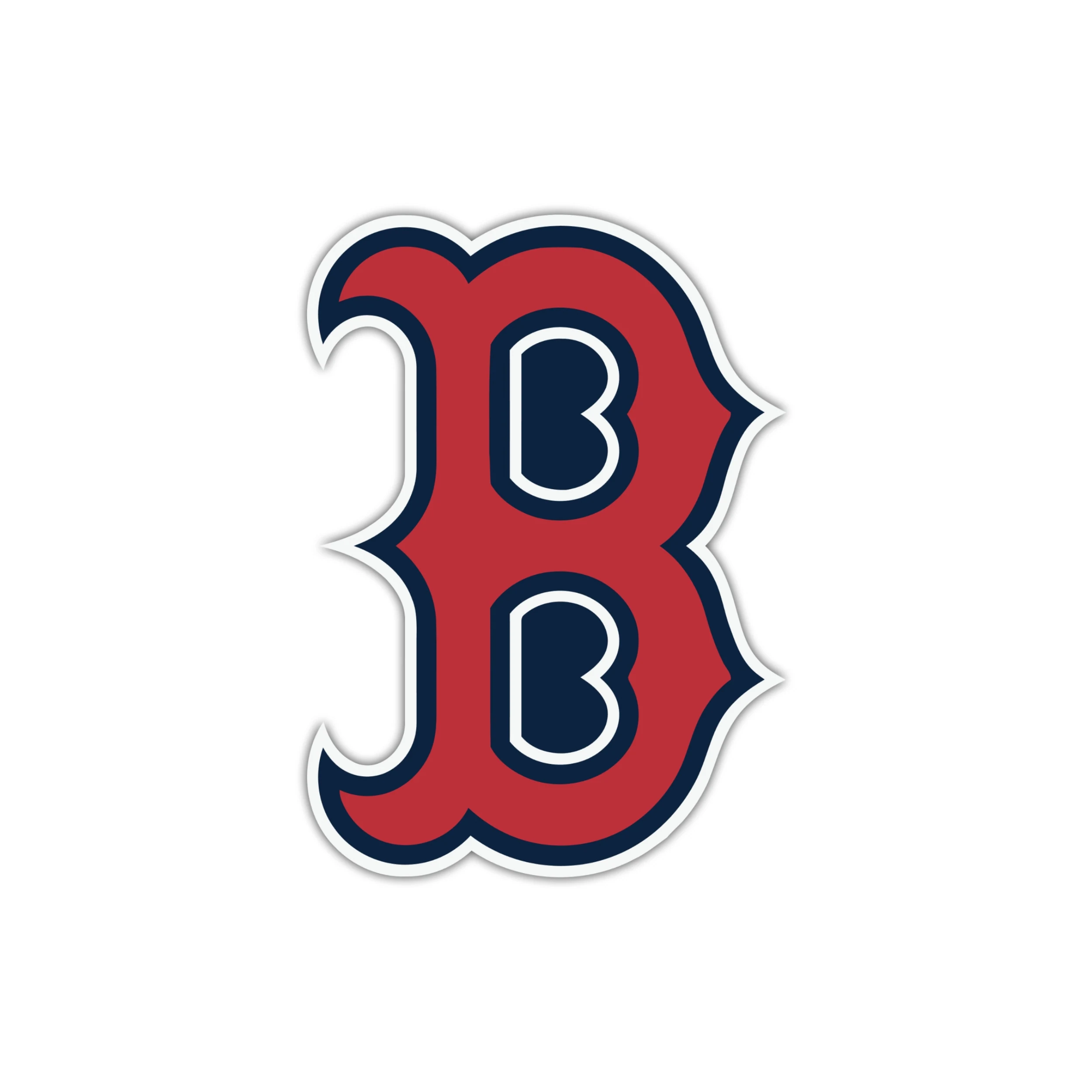 Boston Red Sox - Red and Blue B - Iron On DTF Transfer - Custom Size