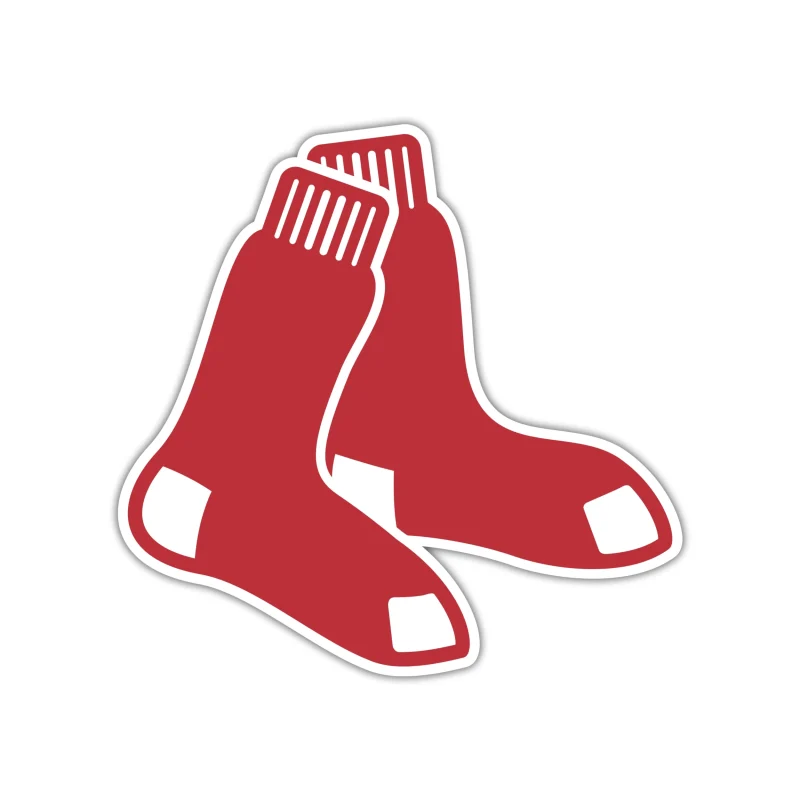 Boston Red Sox - Socks - Iron On DTF Transfer - Custom Size