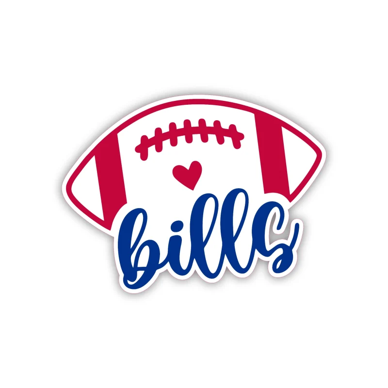 Buffalo Bills - Football - Iron On DTF Transfer - Custom Size
