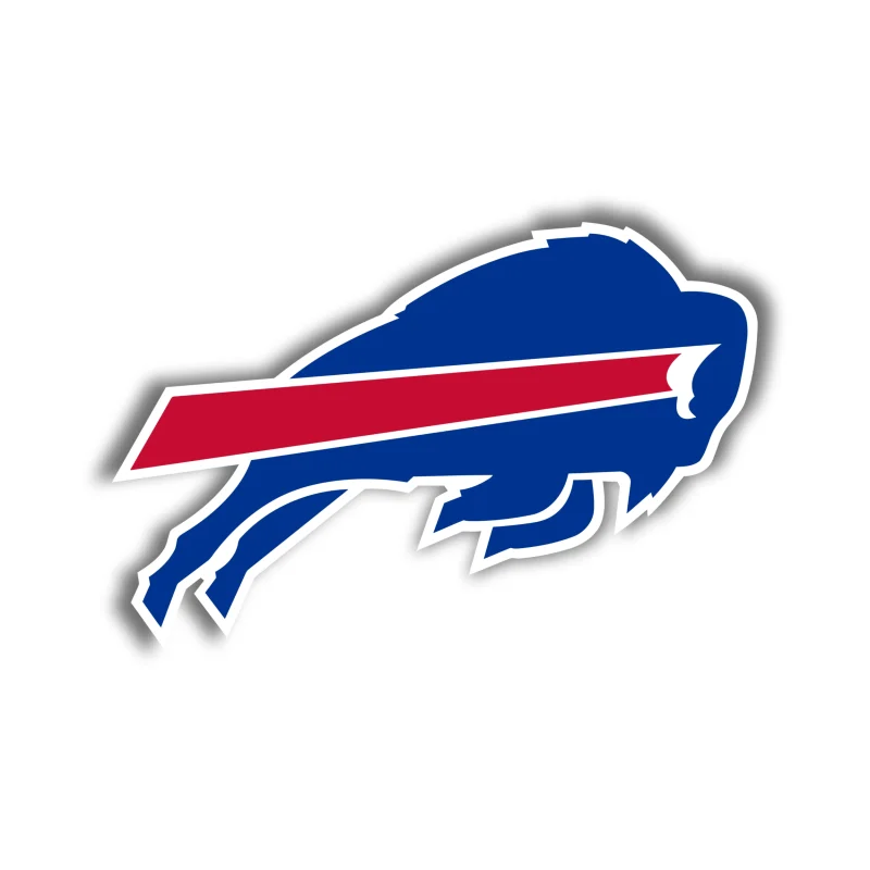 Buffalo Bills - Red Stripe - Temporary Tattoo