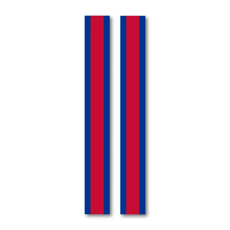 Buffalo Bills -Stripes Full Color Vinyl Sticker - Custom Size