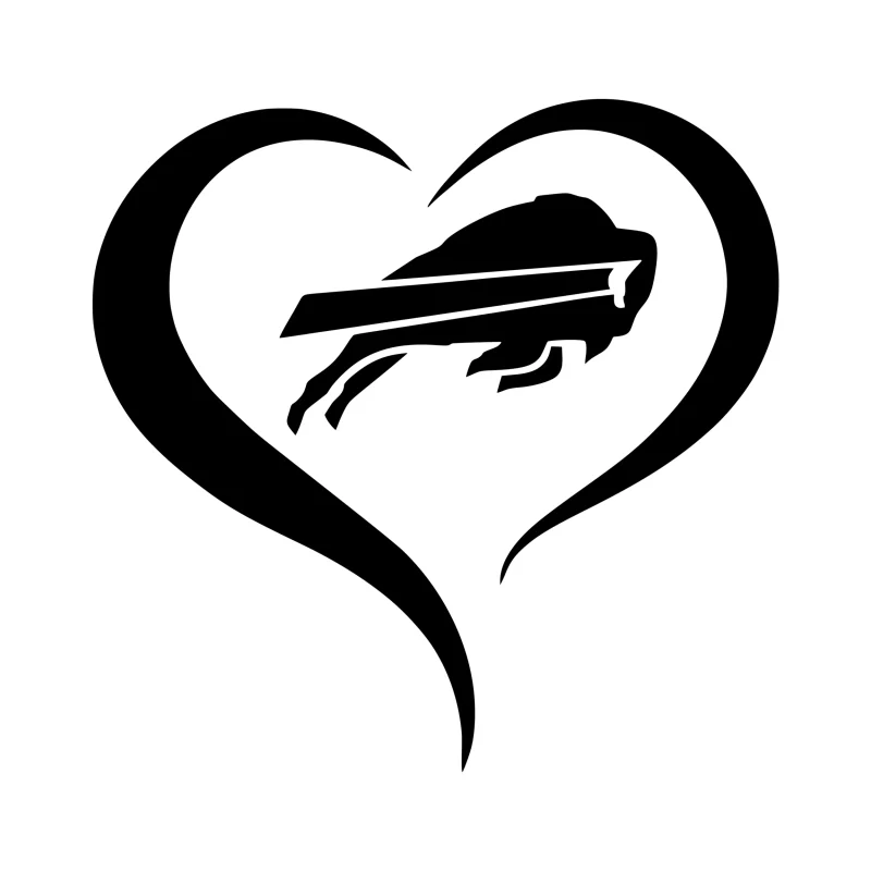Buffalo Bills Vinyl Decal - Custom Size