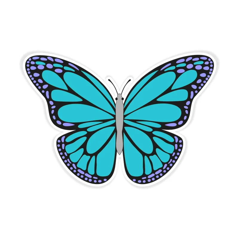 Butterfly - Full Color Vinyl Decal