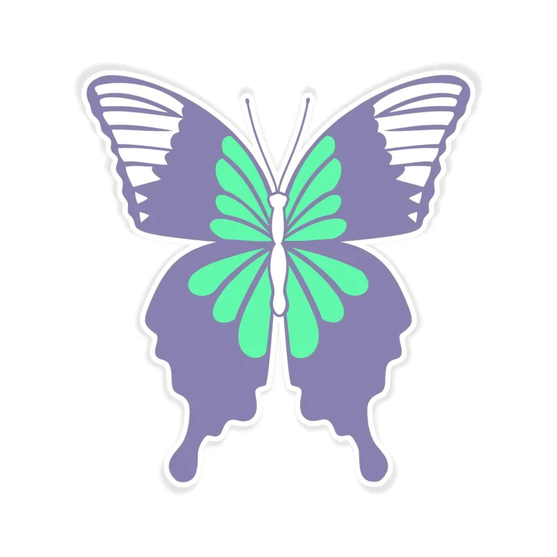 Butterfly - Full Color Vinyl Decal