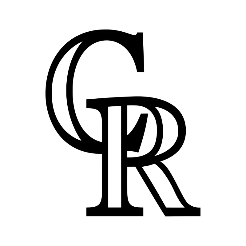 Colorado Rockies Vinyl Decal - Custom Size