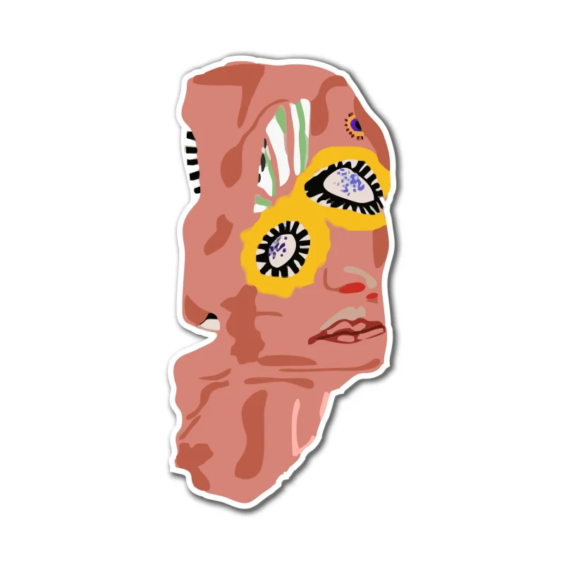 Cage The Elephant Full Color Vinyl Decal - Custom Size
