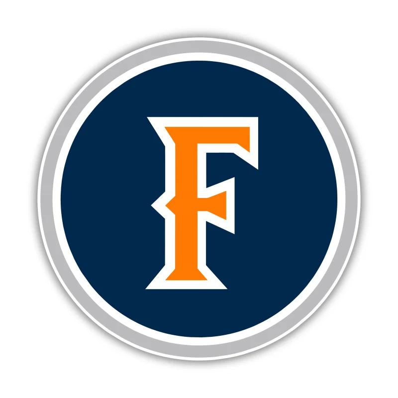 Cal State Fullerton Titans Full Color Vinyl Decal - Custom Size