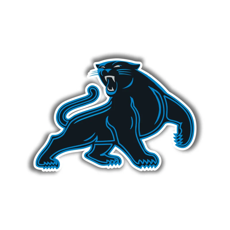 Carolina Panthers - Panther - Temporary Tattoo