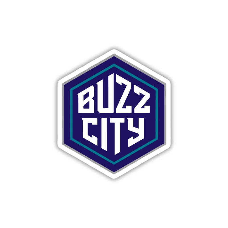Charlotte Hornets - Buzz City - Temporary Tattoo