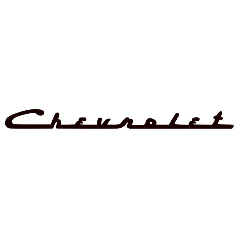 Chevrolet Vinyl Decal - Custom Size