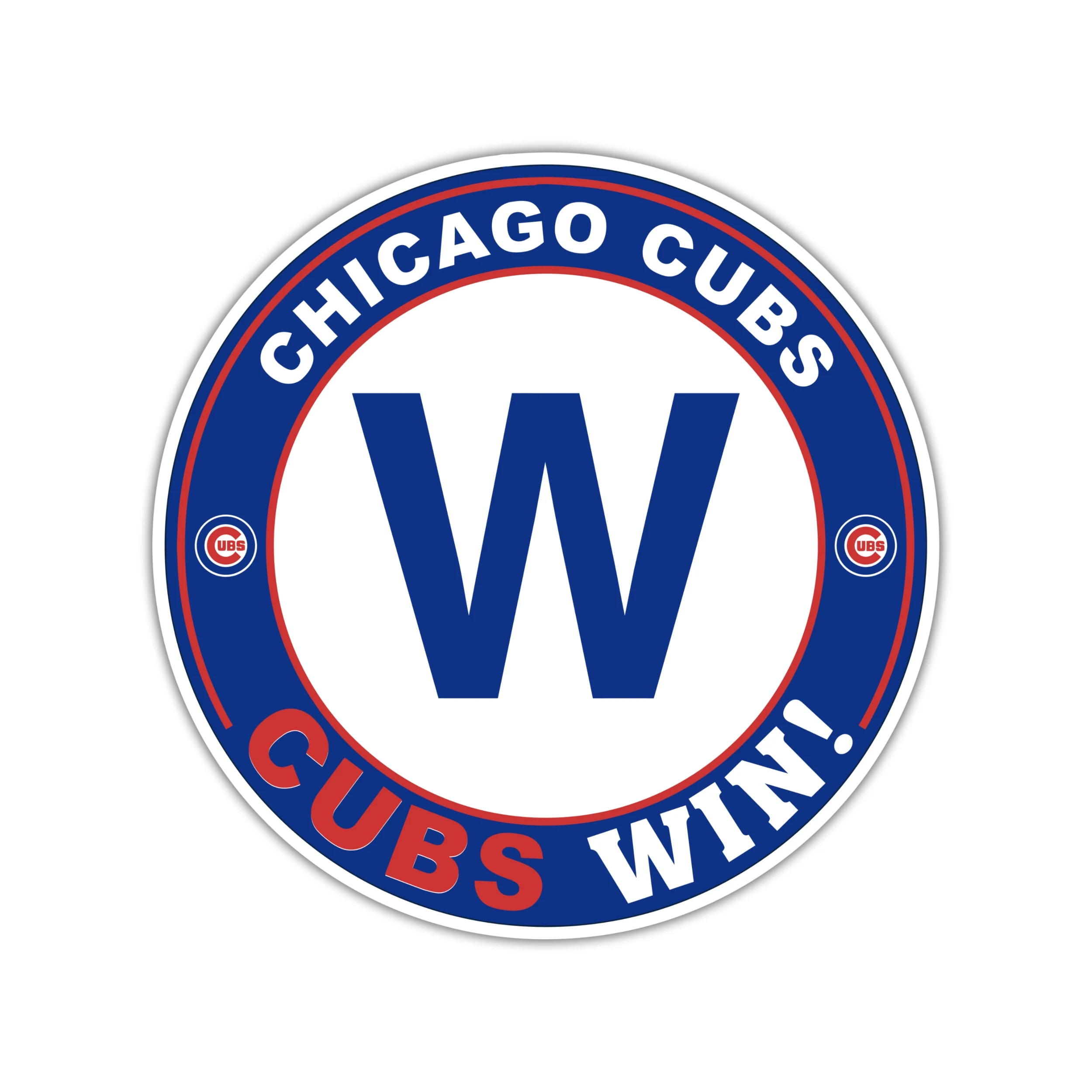 Chicago Cubs - Cubs Win - Iron On DTF Transfer - Custom Size