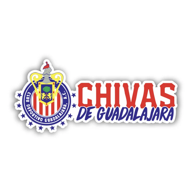 Chivas De Guadalajara - Name With Logo - Iron On DTF Transfer - Custom Size