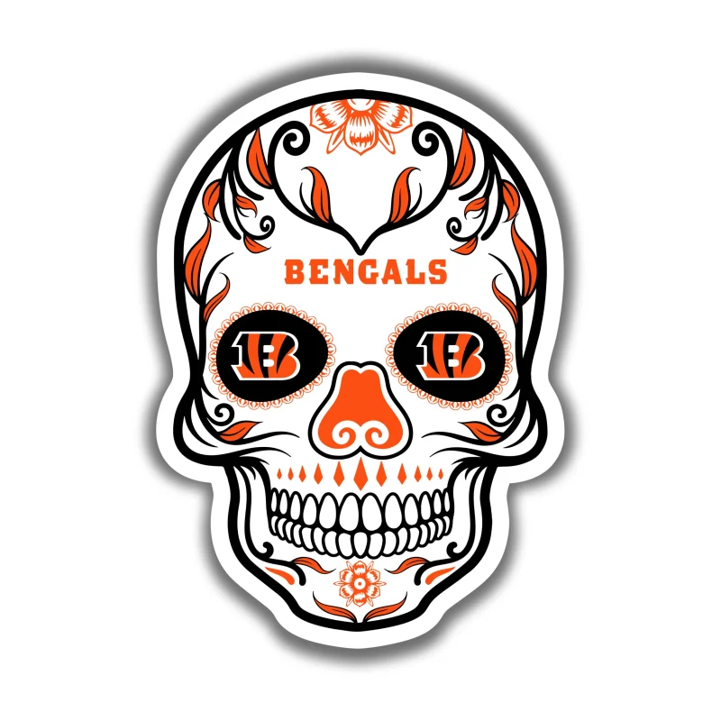 Cincinnati Bengals Full Color Vinyl Sticker - Custom Size
