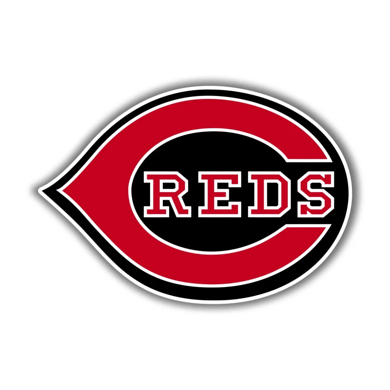 Cincinnati Reds - Red C with Reds - Temporary Tattoo