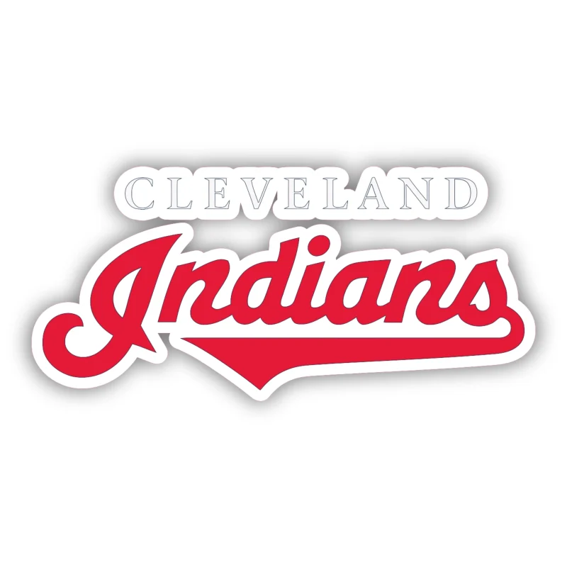 Cleveland Indians - Name - Iron On DTF Transfer - Custom Size