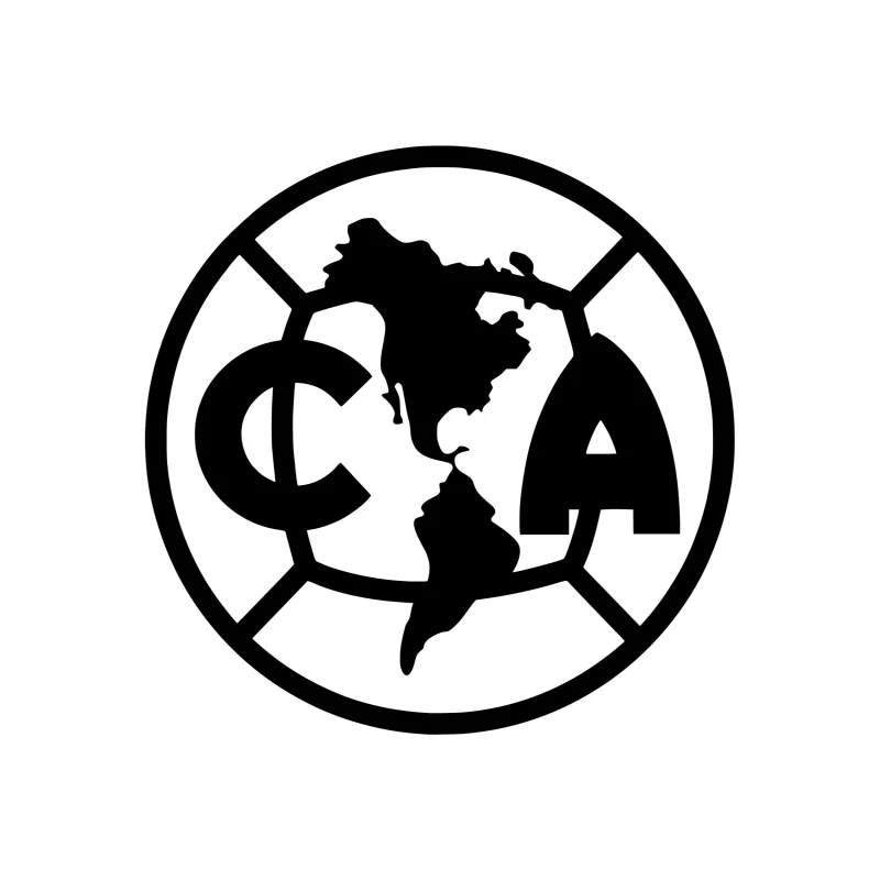 Club America - Vinyl Decal - Custom Size