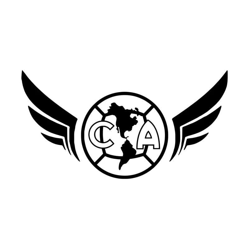 Club America - Vinyl Decal - Custom Size