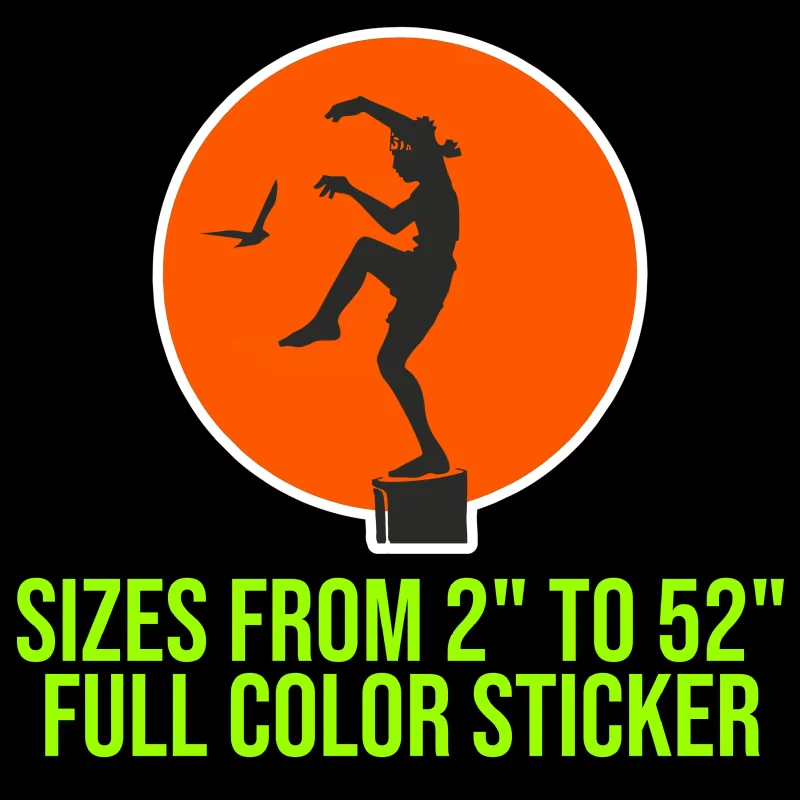 Cobra Kai Full Color Vinyl Decal - Custom Size