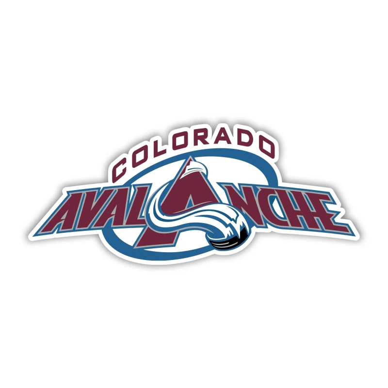 Colorado Avalanche - Name With A - Iron On DTF Transfer - Custom Size