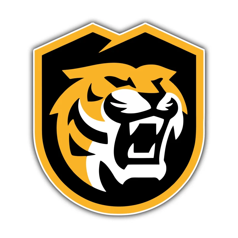 Colorado College Tigers - Tigers Head - Temporary Tattoo