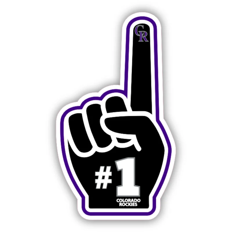 Colorado Rockies - #1 - Iron On DTF Transfer - Custom Size