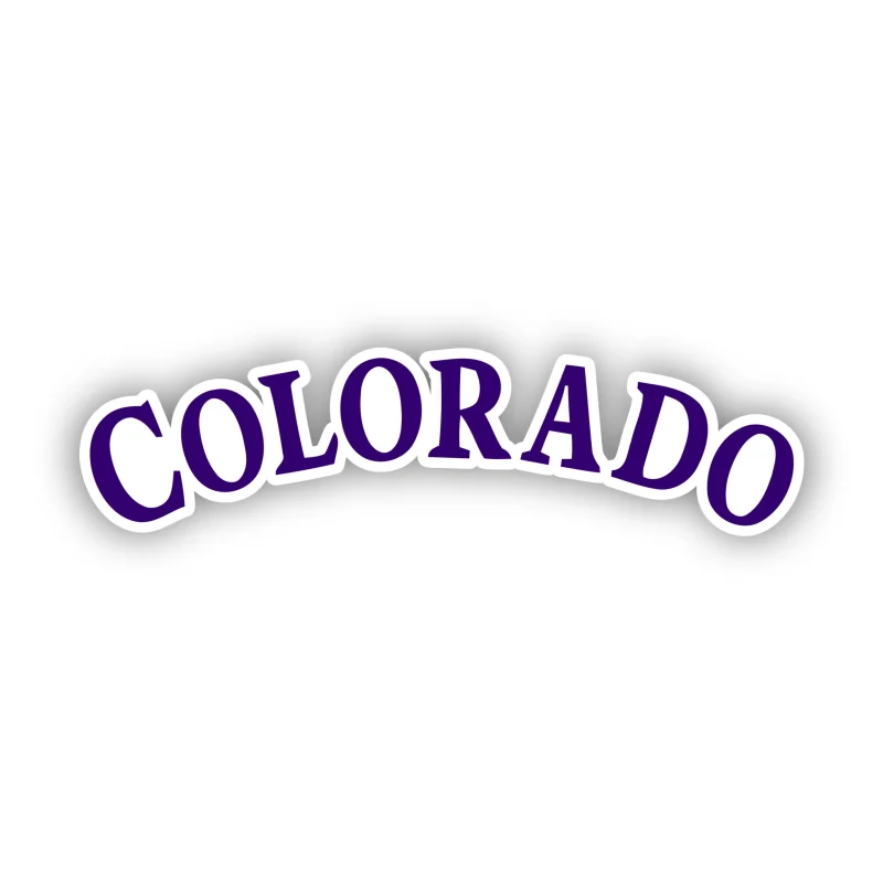 Colorado Rockies - Colorado - Temporary Tattoo