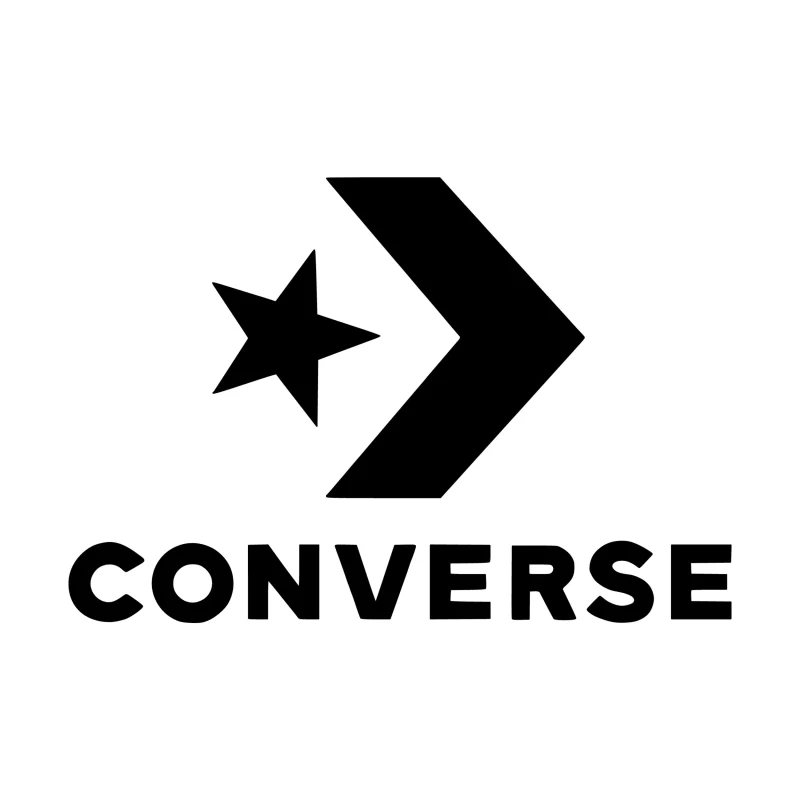 Converse Vinyl Decal - Custom Size
