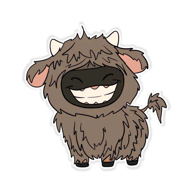 Cow - Full Color Vinyl Decal