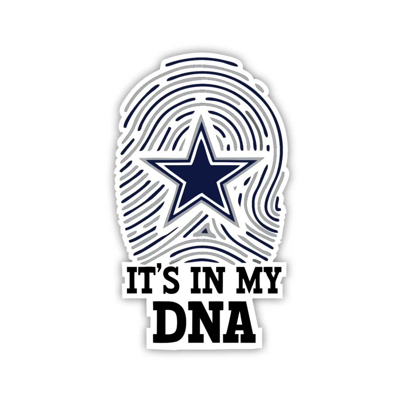 Cowboys - Full Color Vinyl Decal