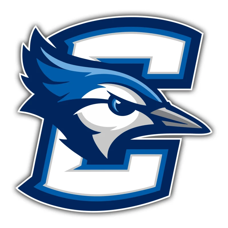 Creighton Blue Jays - Bird with C - Iron On DTF Transfer - Custom Size