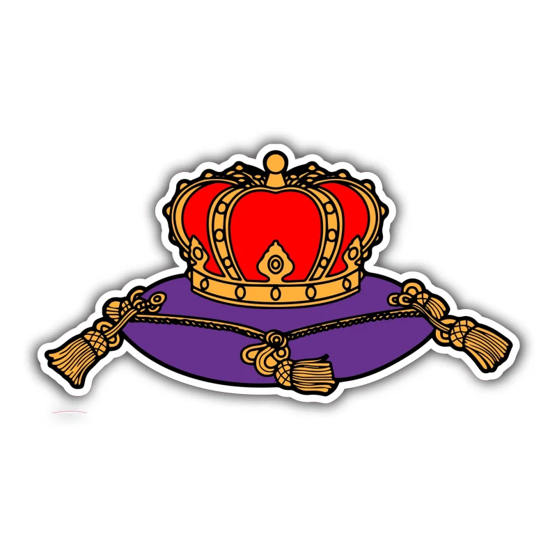 Crown Royal Full Color Vinyl Decal