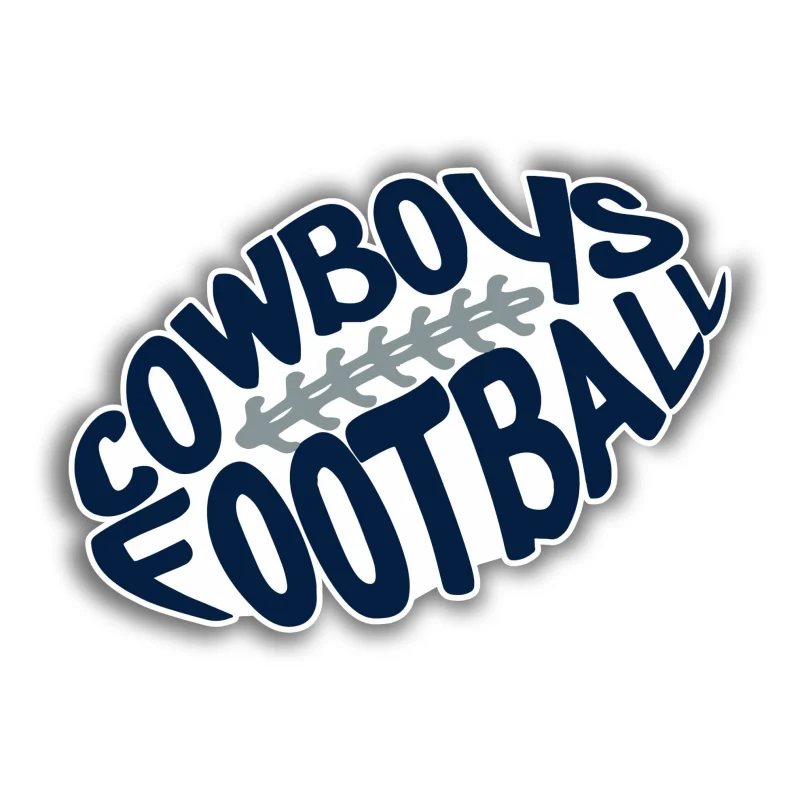 Dallas Cowboys - Football - Iron On DTF Transfer - Custom Size