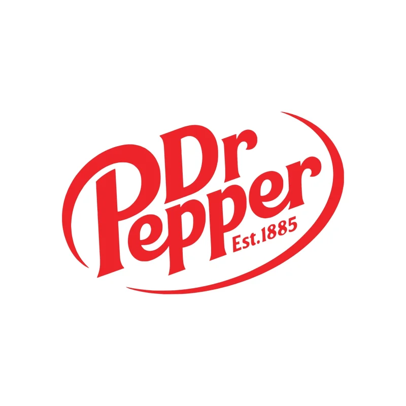 Dr.Pepper Vinyl Decal - Custom Size