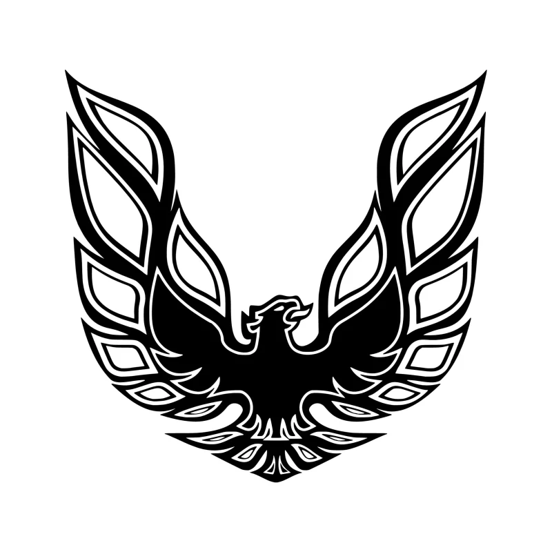 Firebird Vinyl Decal - Custom Size