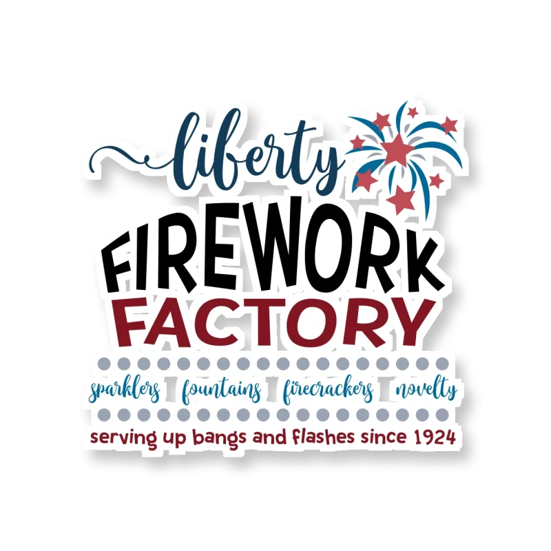 Firework Factory - Temporary Tattoo