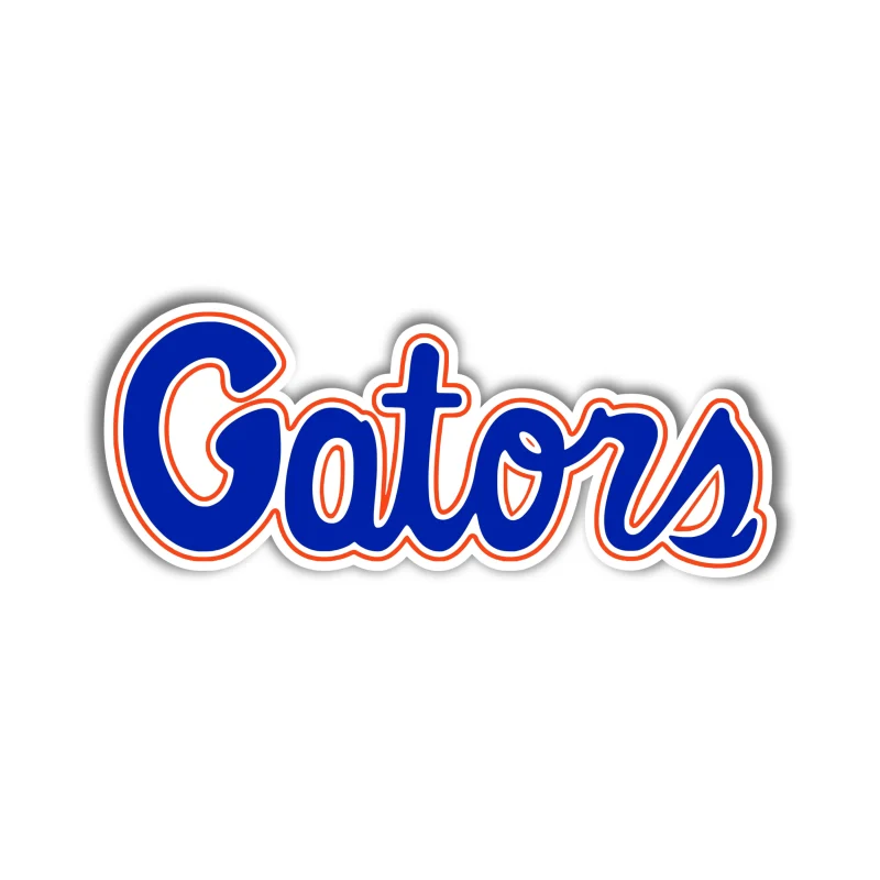 Florida Gators - Iron On DTF Transfer - Custom Size