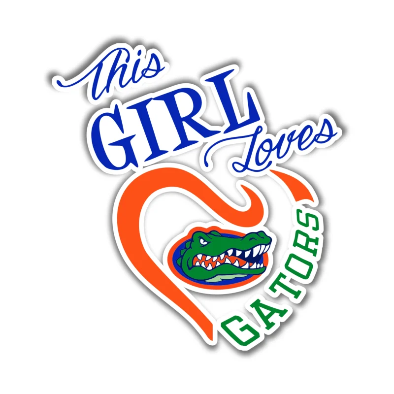 Florida Gators - Iron On DTF Transfer - Custom Size